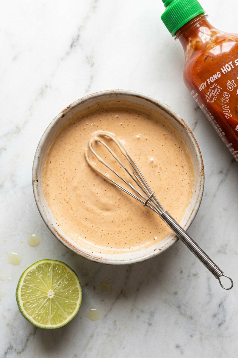 Spicy Mayo ready to be dipped