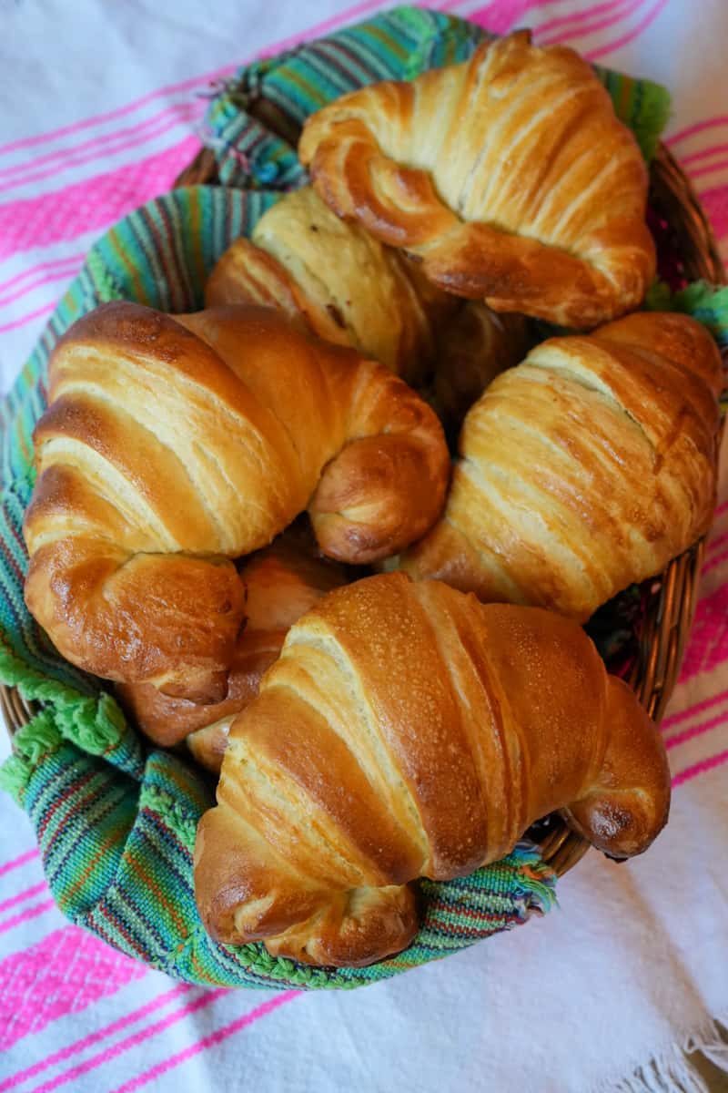 This Mexican Croissant Recipe (Cuernitos Pan Dulce) is so buttery, fluffy and soft and perfect to serve with almost every meal.