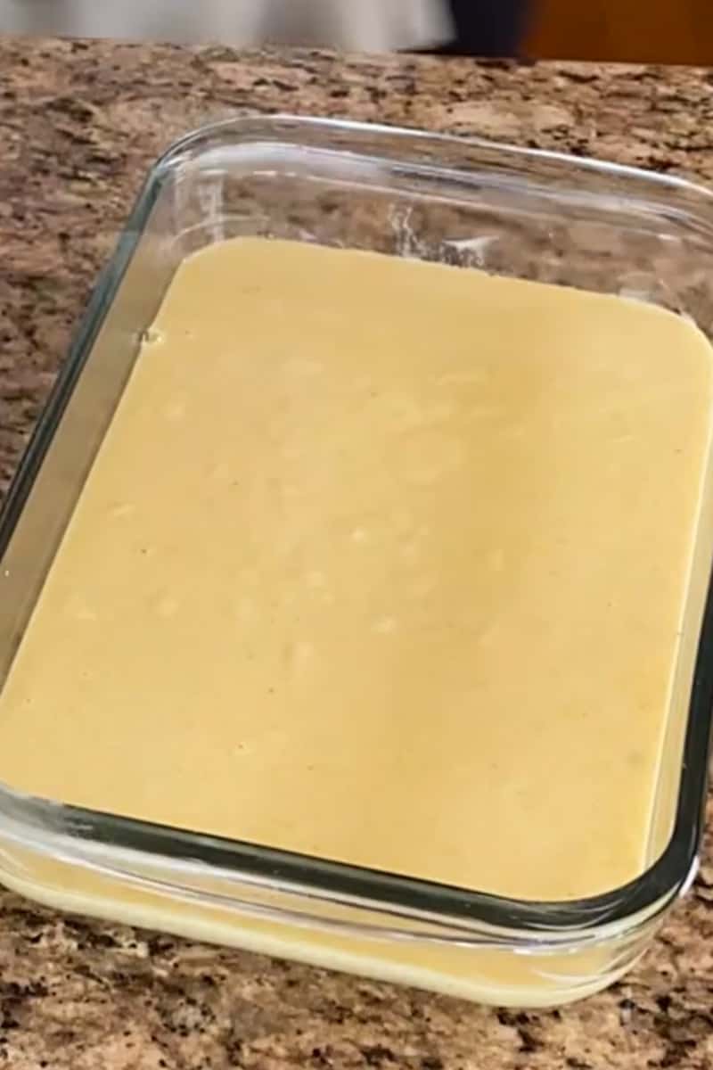 In a separate bowl, whisk together the milk, olive oil, and egg whites until well blended. Pour the wet ingredients into the dry ingredients and stir until just combined. Be careful not to overmix, as it can result in a dense cornbread.