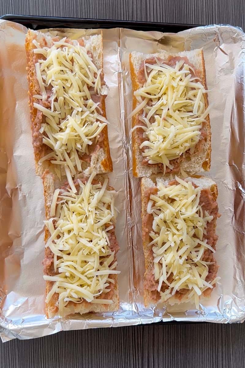 Sprinkle cheese on the top and place in the oven for 10 minutes, or until the cheese melts. 