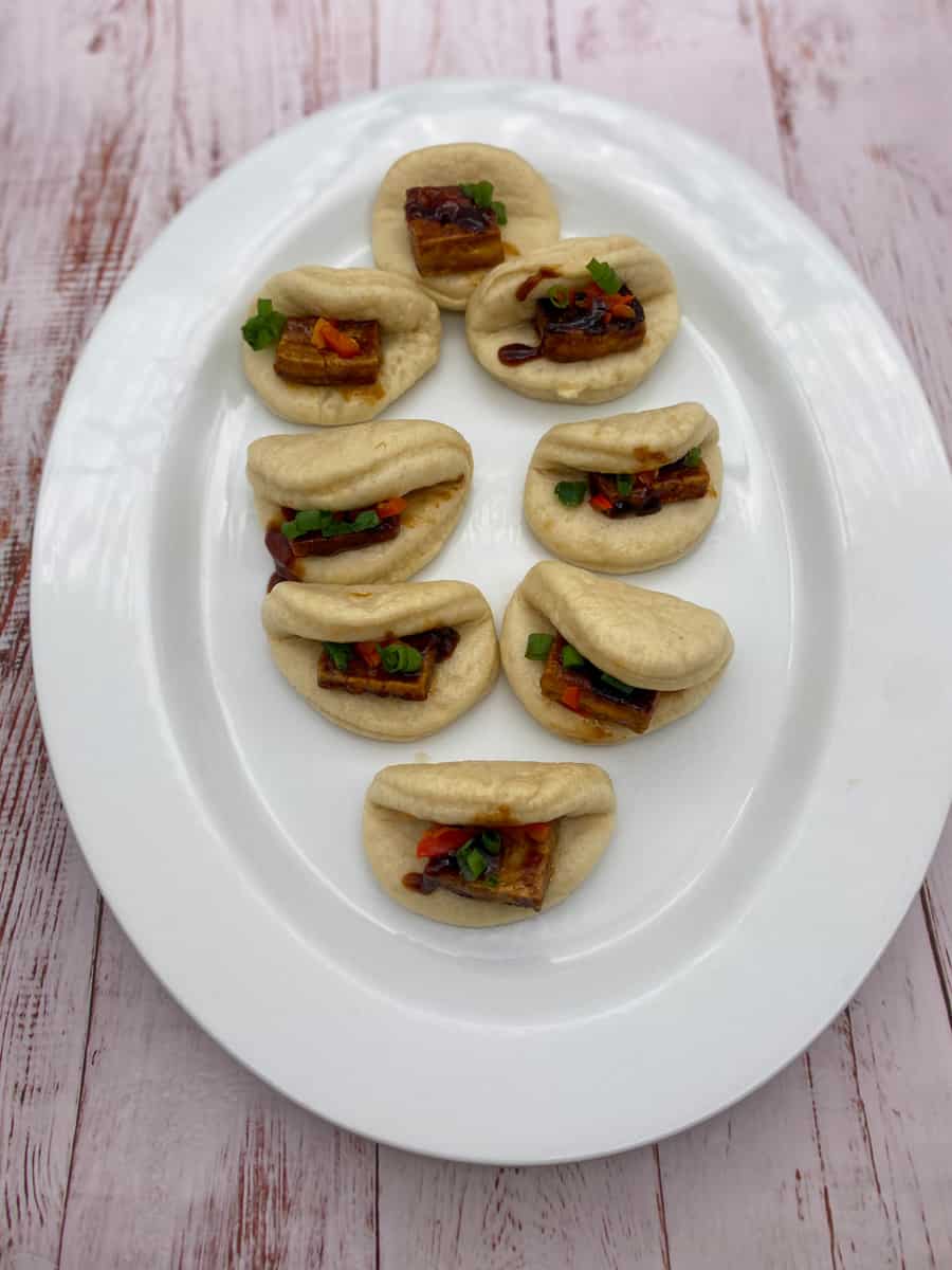 This Bao Buns Recipe is enjoyed for their soft, pillowy texture, flavorful fillings, and the delightful contrast of textures and flavors in each bite.