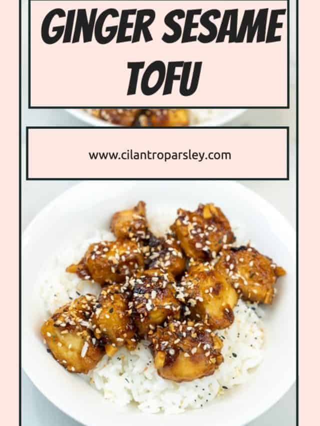 Ginger Sesame Tofu