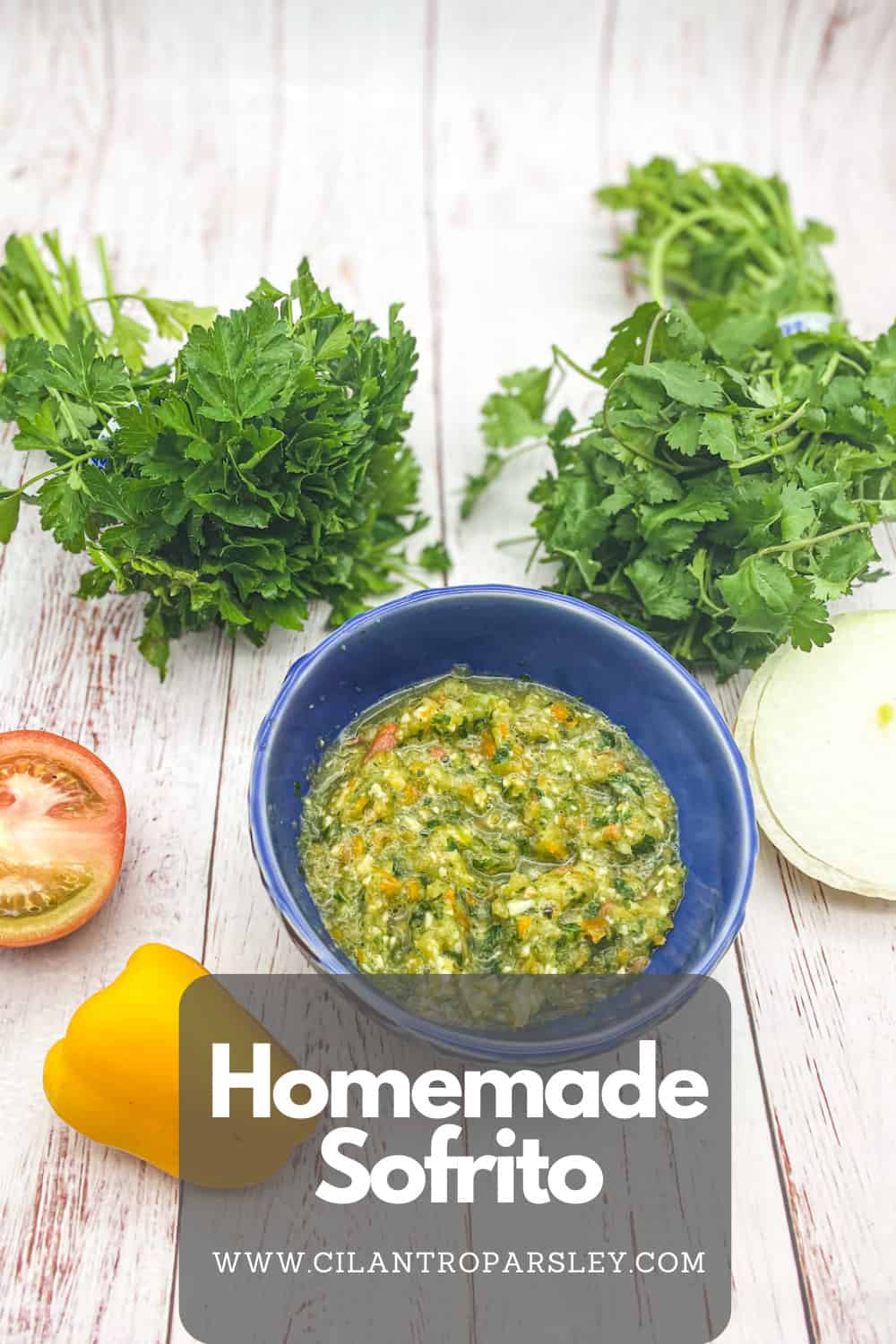 Sofrito Goya Recipe Cilantro Parsley