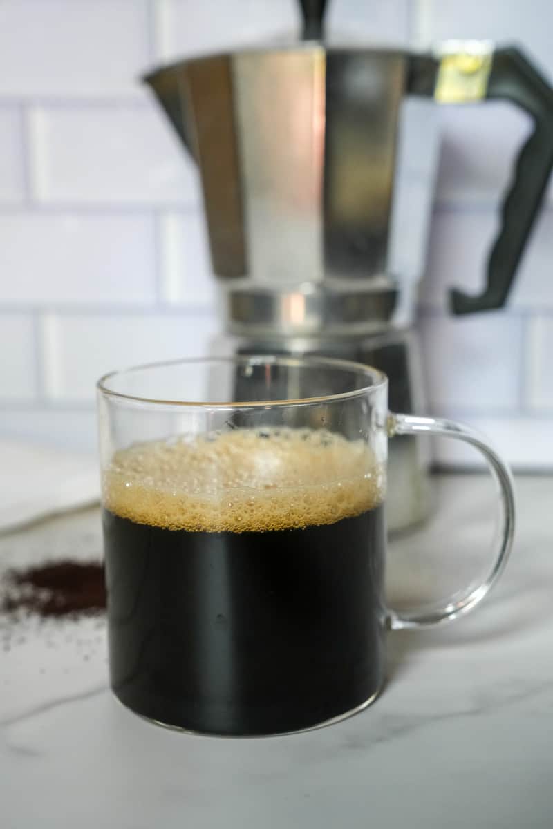 This is an authentic Cuban Coffee Recipe, or Cafecito, that will fill your taste buds with a mix of strong espresso and foamy sugar.