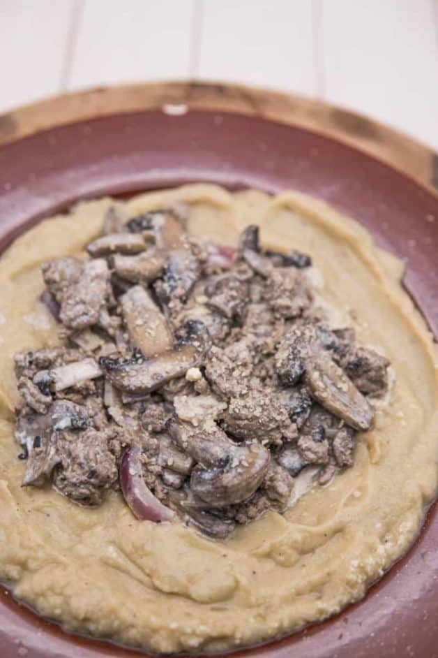 This Keto Beef Stroganoff Recipe is made with the most delicious creamy mushroom sauce ever and can be made in under 30 minutes.