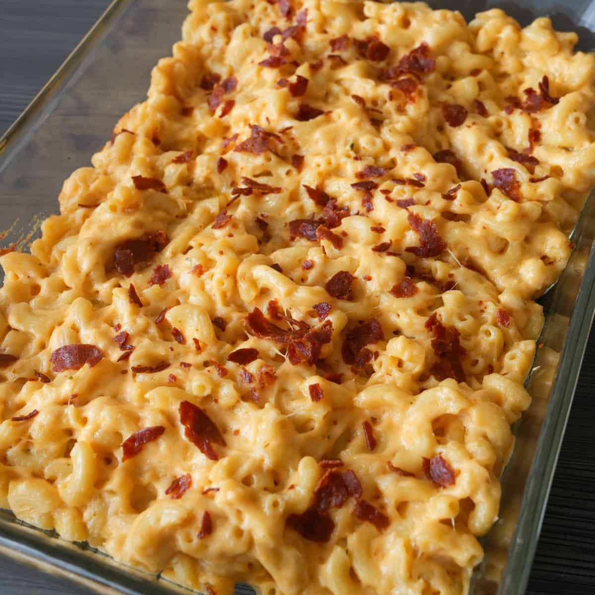 Chorizo mac and cheese recipe: Creamy macaroni and cheese infused with spicy chorizo, creating a flavorful twist on a classic comfort food dish.