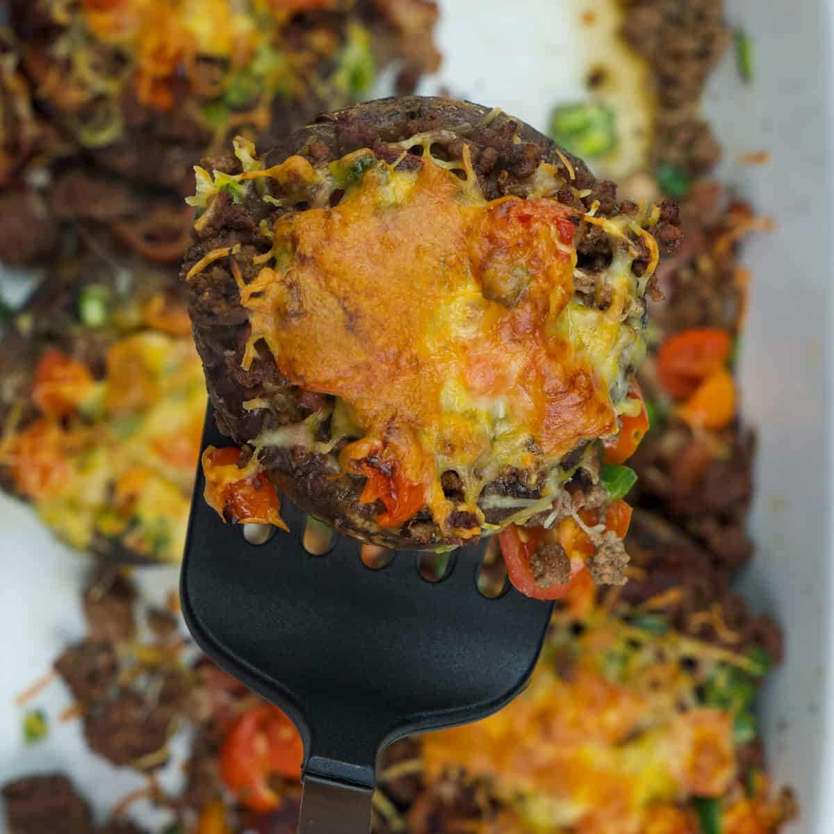 Portobello Mushroom Burger (Keto) Cilantro Parsley