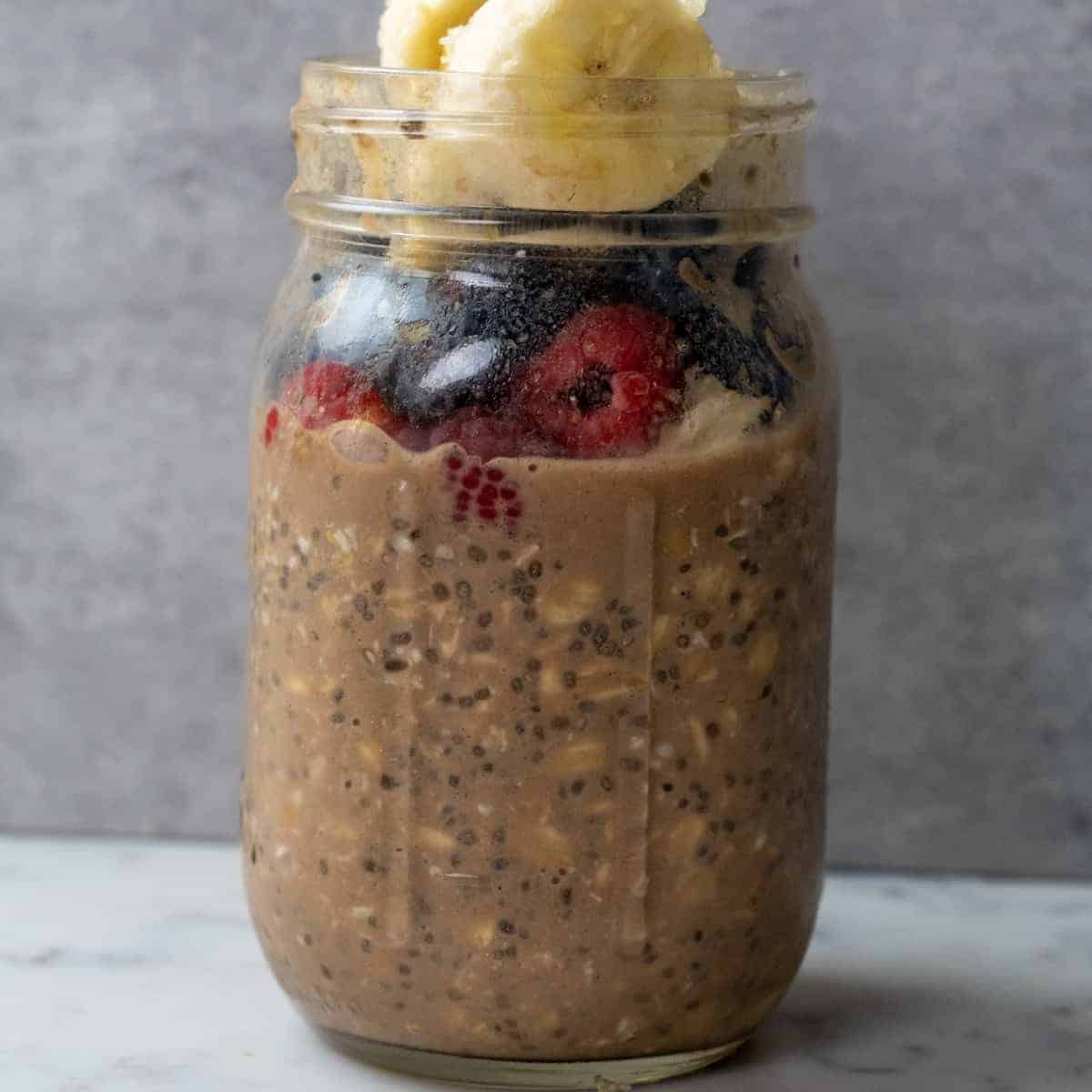 Overnight Oats Containers With Lids Good Sealing Overnight Oats Jars With  Modern