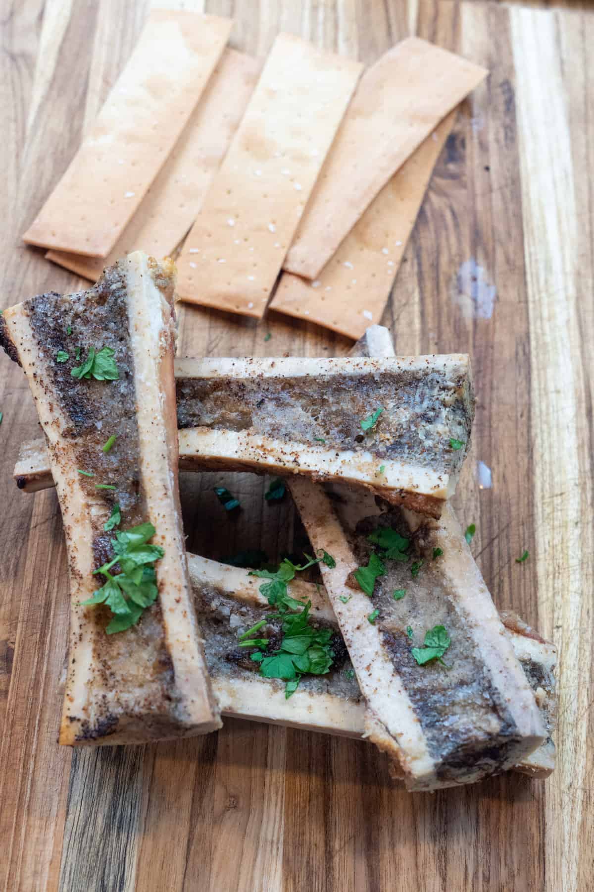 This Air Fryer Bone Marrow is made with bone marrow, salt, pepper, parsley and air fried to perfection.