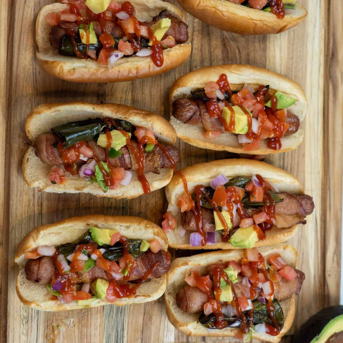 This recipe is inspired by the Sonoran hot dogs that are popular in Tu, Mexican Food Recipes