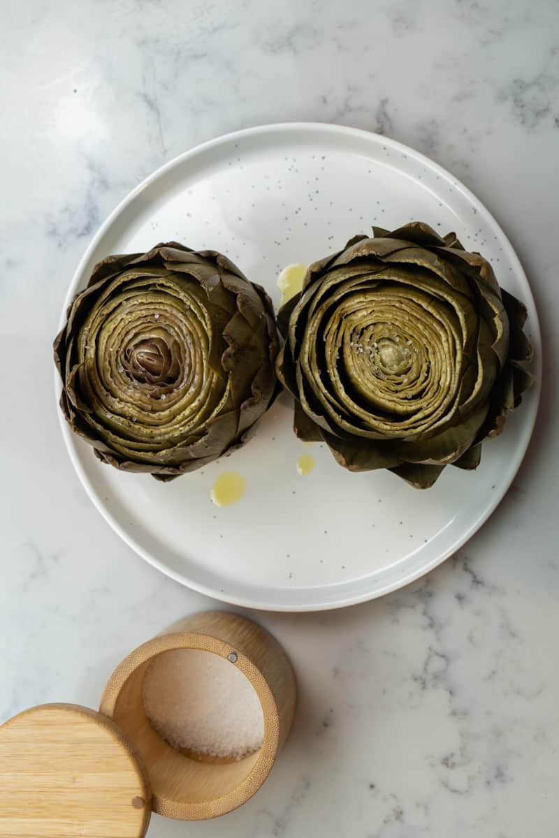 These Pressure Cooker Artichokes make steaming artichokes way less intimidating and it only takes 20 minutes to make.