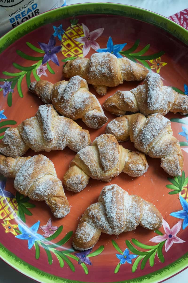 This Bigotes Pan Dulce Recipe is shaped into long, oval shapes that are slightly twisted in the center to create the "mustache" shape. 